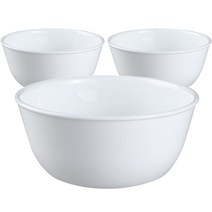 코렐 저스트화이트 우동기 828ml, 화이트, 3개