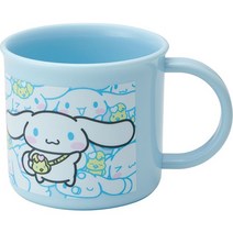 산리오 플라스틱 머그컵 KE4AAG 200ml, 스카이 시나모롤, 1개
