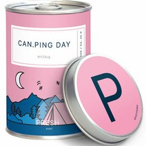 프레쉬 소이 캔들 향초 미디엄 220g, CANPING DAY 안티버그 시트로넬라, 1개