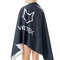 발텍 대형 스포츠 비치타올 극세사 마이크로화이바 수건, 다크그레이, 1개