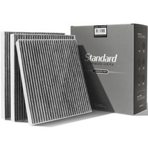 필터포유 0.3um 초미세먼지 차단 자동차 에어컨 필터, CFUS003, 3개