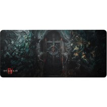 스틸시리즈 Qck Heavy XXL 디아블로4 에디션 게이밍 장패드, 혼합색상, 1개