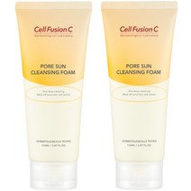 셀퓨전씨 포어 썬 클렌징 폼, 150ml, 2개