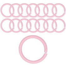 동대문단추왕 컬러 오링 O링 내경 10mm, 15개, 핑크