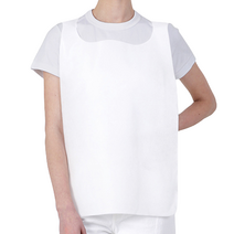 홈스라인 일회용 부직포 위생 앞치마, 화이트, 1000개