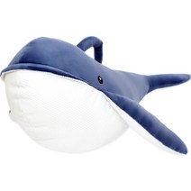 코지엔 멸종위기동물 인형 포터블필로우 쿠션 대왕고래, 혼합색상