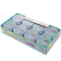 MYTOYS 시그니처 클리어 슬라임 8p, 투명, 200g