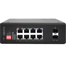 넥스트 산업용 기가비트 8포트 PoE 25FP 스위칭허브, NEXT-POE8020GDT