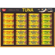 동원 참치 선물세트 O-24호 + 부직포백, 1세트