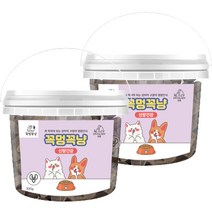 꼭멍꼭냥 강아지 고양이 영양간식 신장건강, 200g, 2개