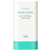 OBge 포어제로 오일 컨트롤 선스틱 SPF50+
