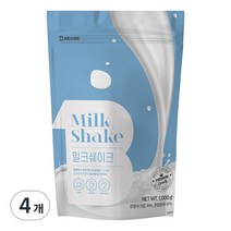 베오베 밀크쉐이크 파우더, 1kg, 1개입, 4개