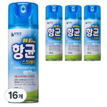 리빙굿 항균 스프레이, 220ml, 16개