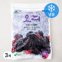 더안심플러스 상주 오디 특 (냉동), 1kg, 3개