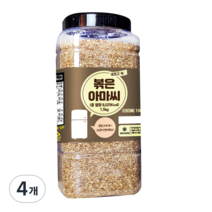 냉장고쏙 볶은 아마씨, 1.5kg, 4개