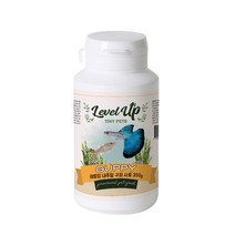 레벨업 내추럴 구피 사료, 350g, 1개