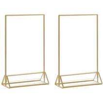 앤도 투명 양면 POP 꽂이 수직, 2개