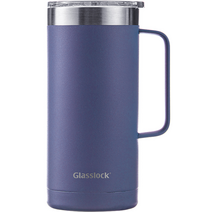 글라스락 플레인 머그 보온 보냉 텀블러, 500ml, 베리페리