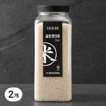 가든클래식스 도정공장 씻어나온 쌀 골든퀸3호, 2kg, 2개