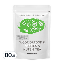 우리가스토리 배도라지차 삼각티백, 2g, 40개입, 2개