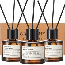 지오바니 루이 디퓨저 200ml x 3p, 샌들우드