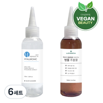 글로우몬스터 병풀 추출물 원액 100ml + 저분자 히알루론산 원액 100ml, 6세트