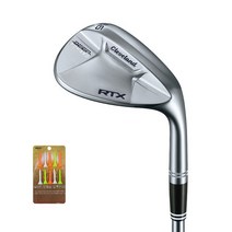 클리브랜드 RTX DEEP FORGED 단조 스틸 웨지 NS950 + 골프티, 52도