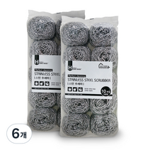 신성크린텍 스텐수세미, 10개입, 6개