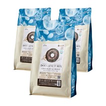 브레드가든 초코 도넛 믹스, 1kg, 3개