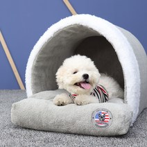 레드퍼피 윌튼 스넉워머 동글이 쿠션하우스, 그레이