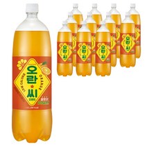 오란씨 오렌지 탄산음료, 1.5L, 12개
