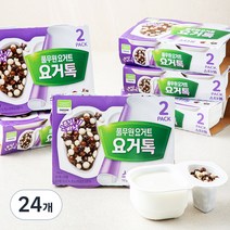 풀무원 요거트 요거톡 스타볼 2개입, 132g, 12개