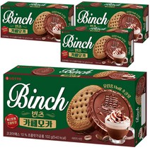 빈츠 카페모카 초콜릿 비스켓 12p, 102g, 4개