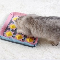 디키포펫 그리피 강아지 노즈워크 담요, 핑크, 1개