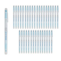 라인플러스 500 마일드핏 트윈 형광펜, blue, 36개입