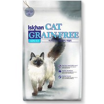 이즈칸 캣 그레인프리 어덜트, 연어 + 닭, 6.5kg, 1개