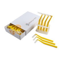 브러쉬포유 L형 치간칫솔 S 1.0mm 50p + 거치대 세트, 1개