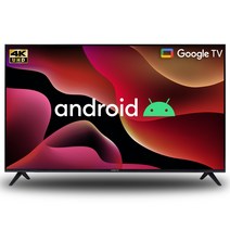와이드뷰 구글 스마트TV 안드로이드 4K UHD, 127cm(50인치), GTWV50UHD-E1, 스탠드형, 자가설치
