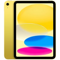 Apple 정품 2022 아이패드 10세대, 옐로우, 64GB, Wi-Fi
