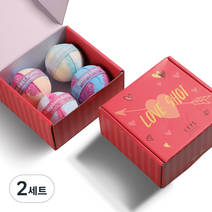 랩스밤 배쓰밤 입욕제세트 러브샷 4종세트, 520g, 2세트
