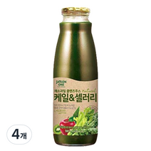 자연원 채소 과일 네츄럴 클렌즈 주스 케일 & 셀러리, 4개, 980ml