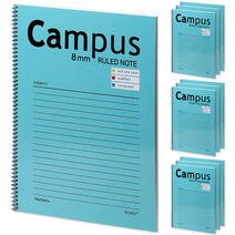 포포팬시 1000 캠퍼스 노트 3, 민트, 10개입