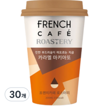 프렌치카페 로스터리 카라멜 마키아또, 200ml, 1개입, 30개
