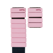 마이웨잇 심으뜸 웨이티 중량 밴드 490g 2p + 전용 파우치 세트, 핑크(밴드)