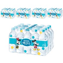 백산수 무라벨 생수, 330ml, 100개