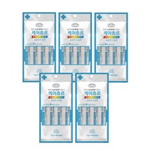 데이스포 눈 장 건강을 담은 강아지 츄르 15g x 4p, 소고기 + 소간 혼합맛, 5개
