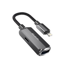 맥도도 2in1 라이트닝 8핀 충전 + USB-A OTG 듀얼젠더, 2in1 듀얼젠더 (CA-2690)