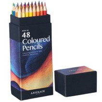 [미키마우스색연필] 퍼플빈 전문가용 고급 색연필, 48색, 1개