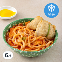 부산깡통시장 유부주머니 우볶이 (냉동), 526g, 6개