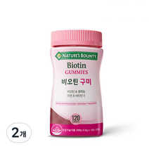 네이처스바운티 비오틴구미 300g, 120정, 2개, 120정